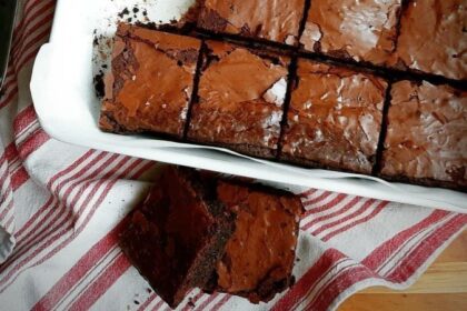 Brownies al cioccolato fondente