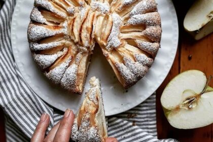 Torta di mele senza burro