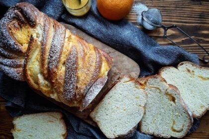 Treccia Russa con pasta di arance